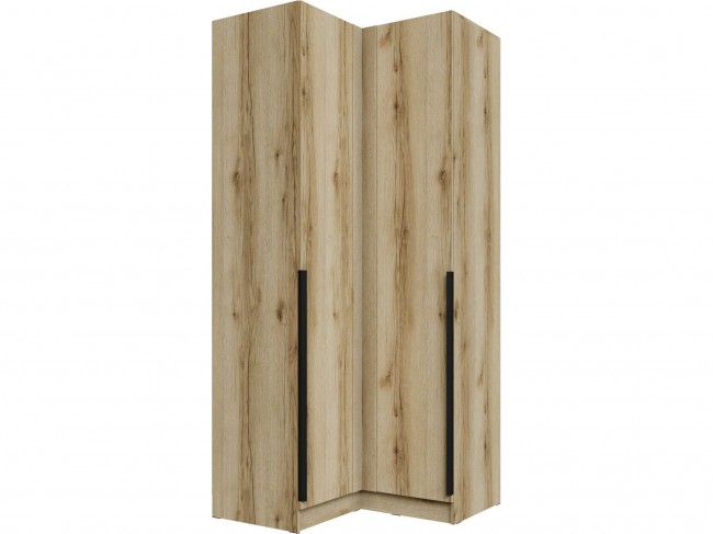 Шкаф угловой Мадрид угол прямой, Дуб делано фото