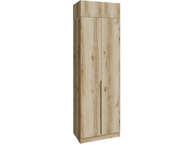Шкаф 0,8 с антресолью Мадрид, Дуб делано фото