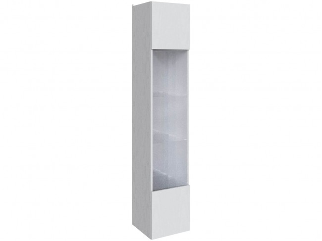 Шкаф навесной Мадрид (0,35), Белый фото