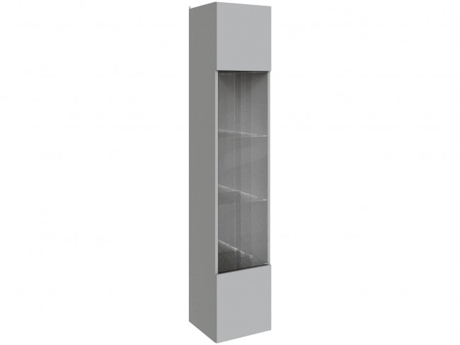 Шкаф навесной Мадрид (0,35), Камень серый фото