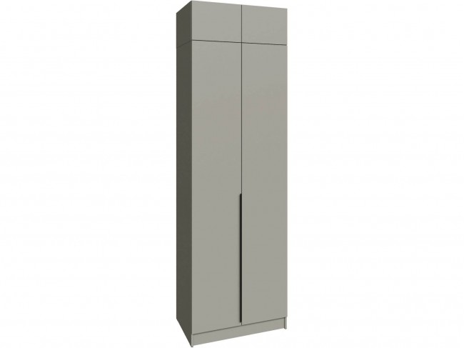 Шкаф 0,8 с антресолью Мадрид, Мокко фото