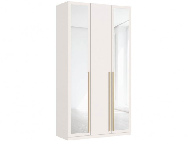 Шкаф 3-х створчатый Ларго (1200) 2 зеркала, Кашемир (золото) фото