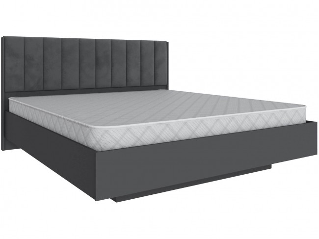 Кровать двуспальная (1,8) Мадрид МД-3 с подъемным основанием, Гр фото