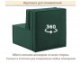 Мягкое дизайнерское кресло-кровать Слайд/Slide изумруд распродажа