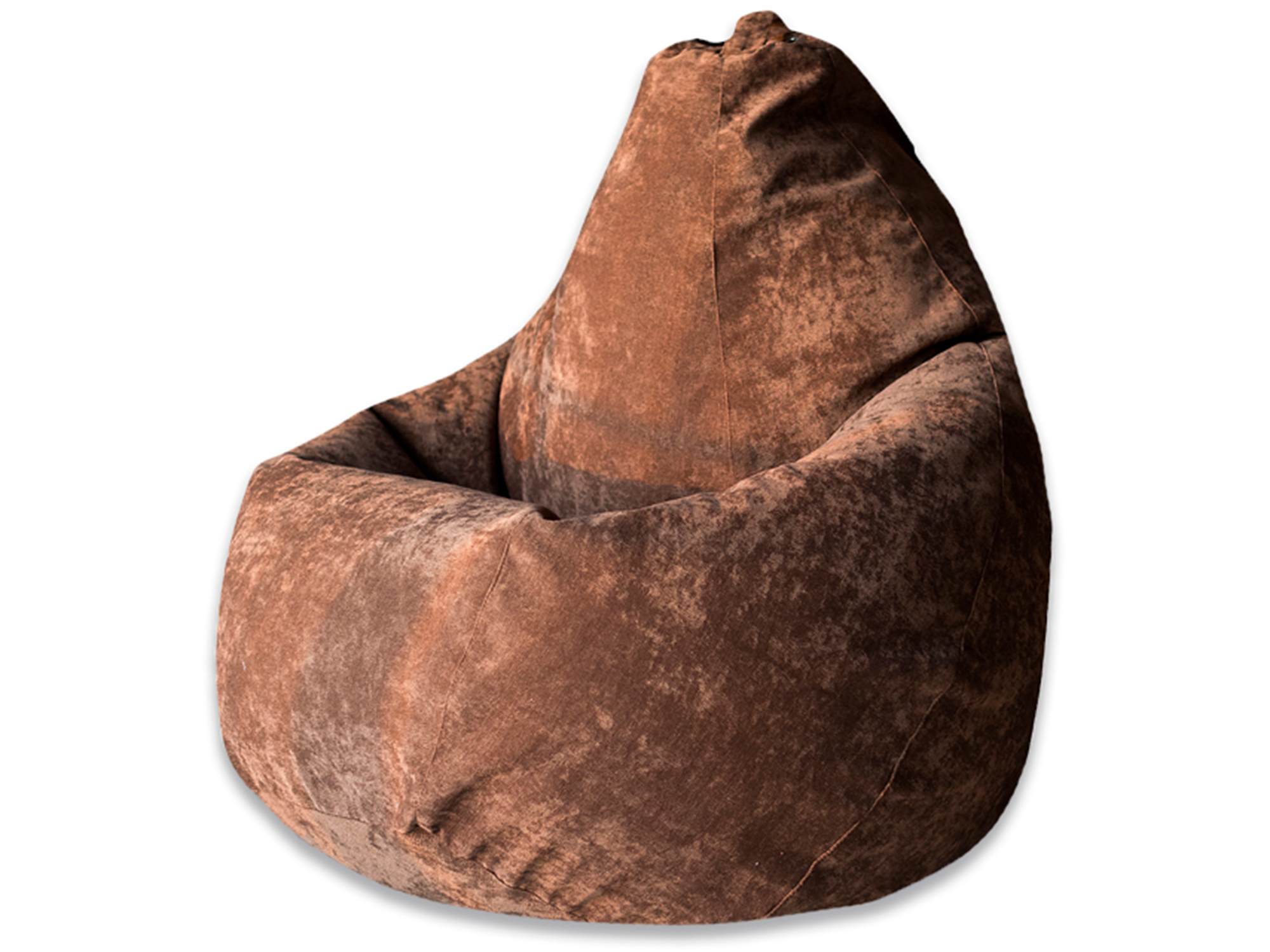 кресло мешок коричневого цвета