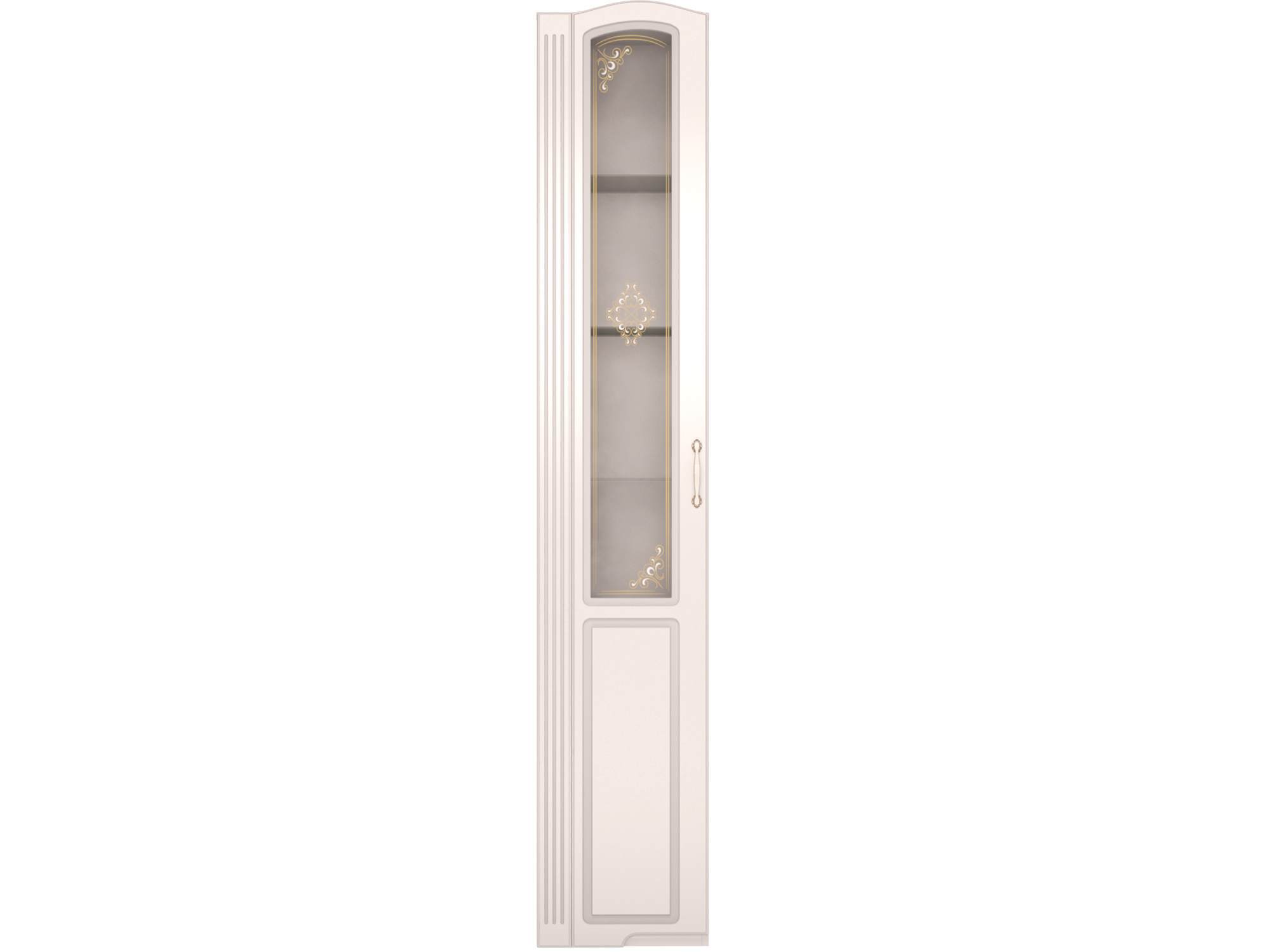 шкаф одностворчатый со стеклянной дверцей